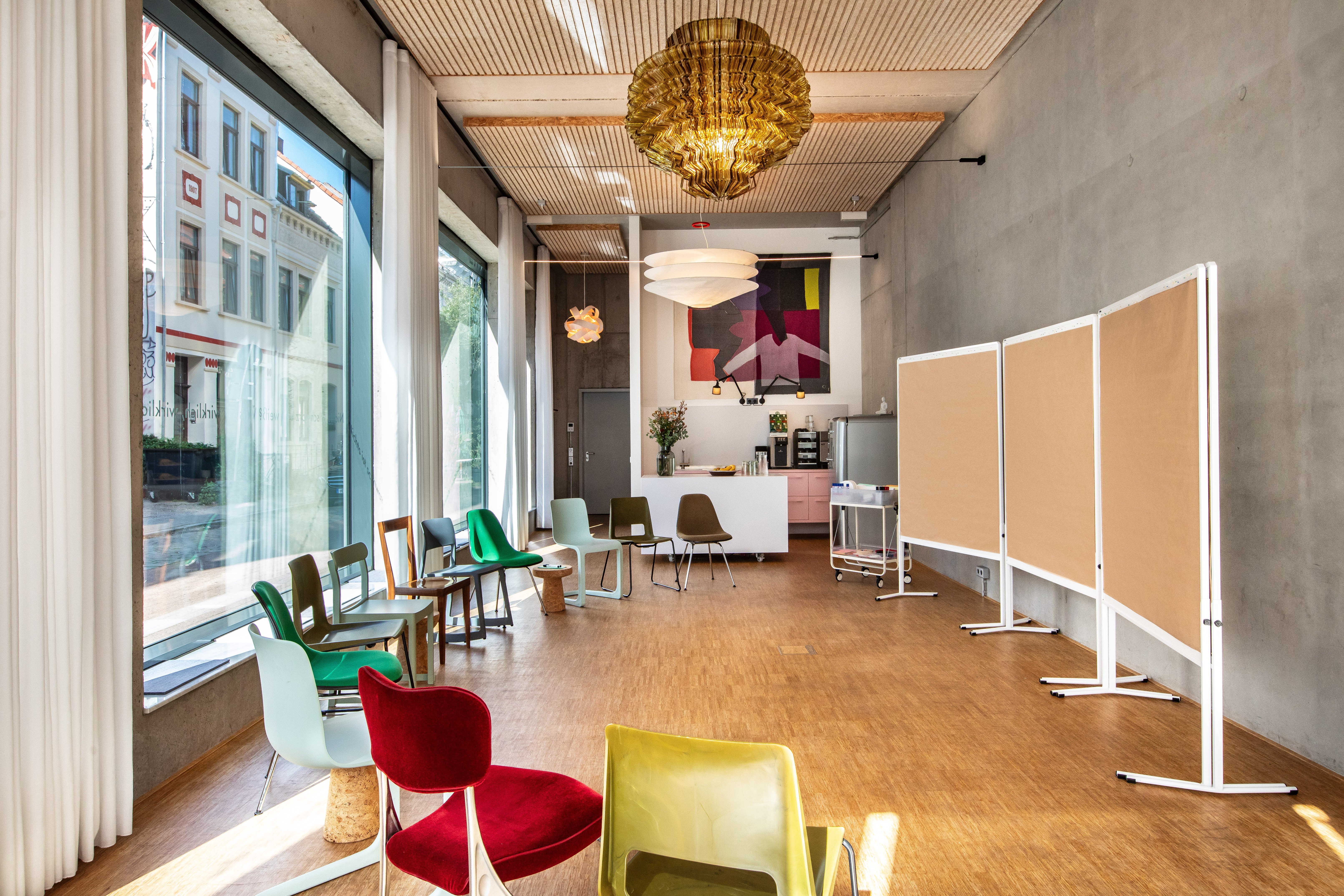 Der SALON<br />
im Parterre