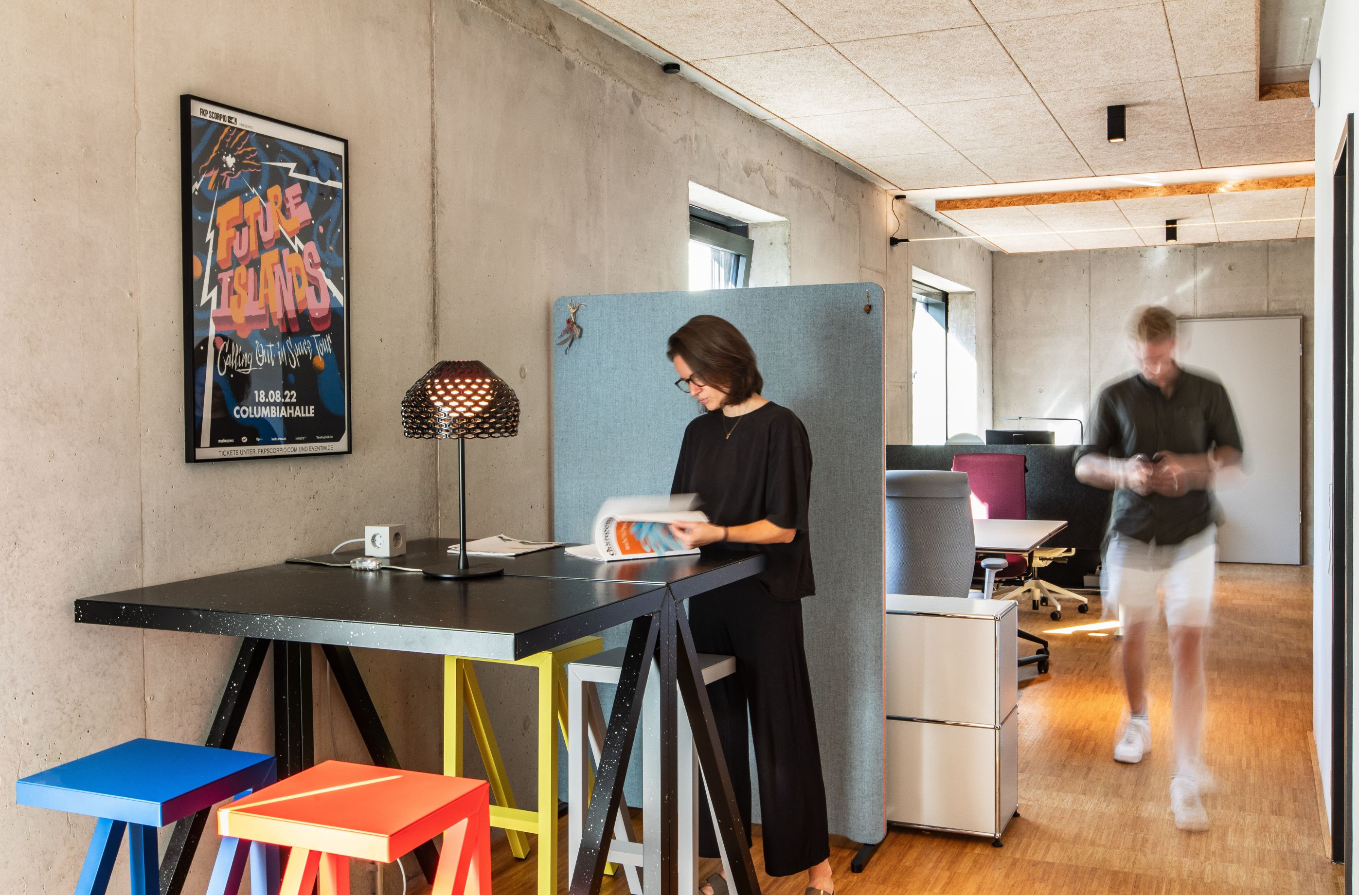 Das BUREAU<br />
in der 1. und 2. Etage<br />
